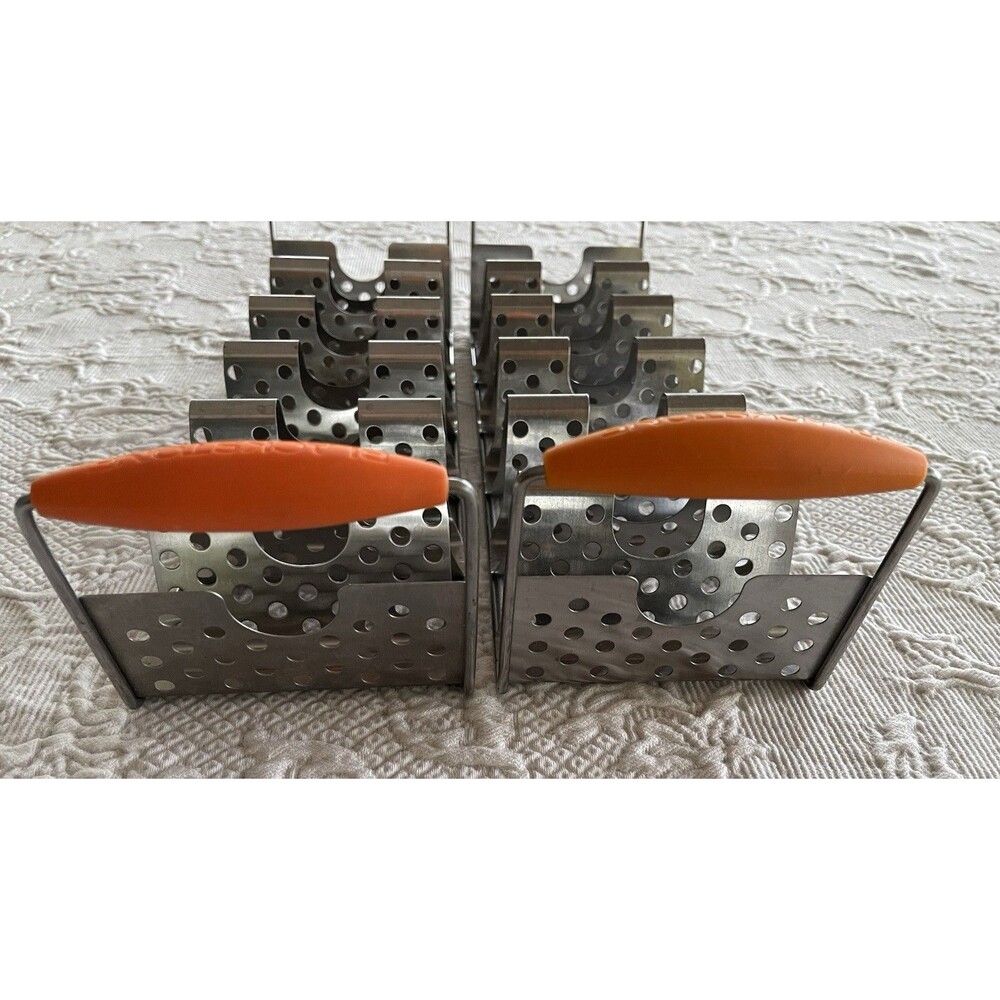 2 - Blackstone Taco Racks Orange Handles - Picture 10 of 11